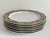 Ceramic Le Roi Soleil Rim Salad Plates by Versace for Rosenthal, 1990s, Set of 6 For Sale - Image 7 of 7