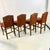 1980s Vintage Regency Empire Italian Boho Chic Upholstered Bar Stools - Set of 4. For Sale - Image 13 of 14