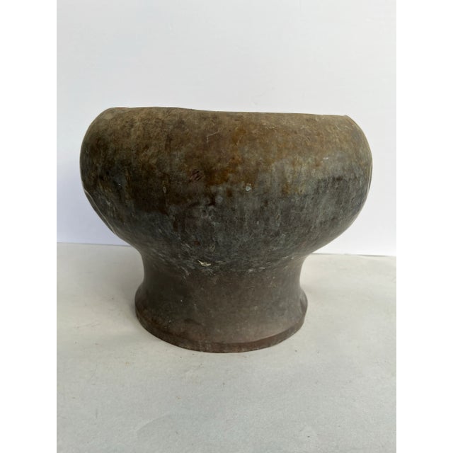 Early 20th Century Rustic Copper Planter For Sale - Image 5 of 10