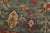 Heriz Rug 3’9” X 5’9” Blue Wool Vintage Tribal Hand-Knotted Oriental Carpet For Sale - Image 4 of 12