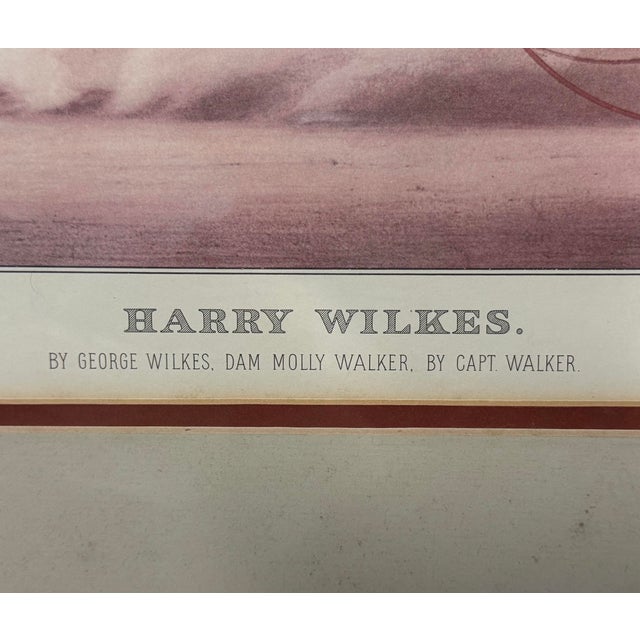 20.25"W x 16" H x .75" D / piece 14.5"W x10" H By George Wilkes, Dam Molly Walker, Driven by Capt. Walker Artist...
