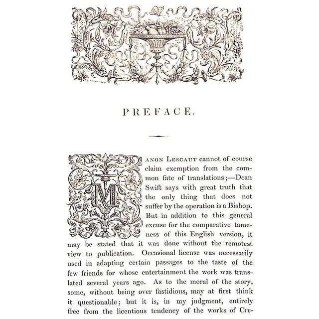 "The Adventures of Manon Lescaut; Or, Pleasure, Love, and Misery." 1753 Prevost, Abbe For Sale In New York - Image 6 of 13