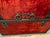 Red 20th Century Red Velvet Dome Top Trunk For Sale - Image 8 of 8