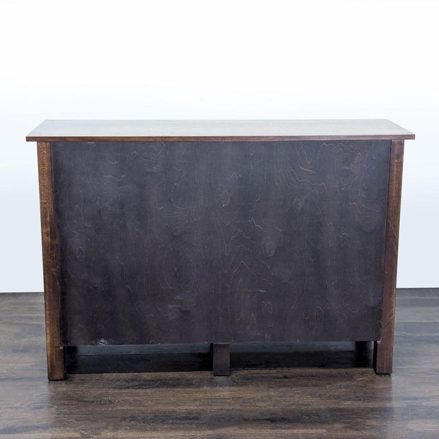 Room & Board 6-Drawer Wooden Dresser in Dark Brown Finish For Sale In San Francisco - Image 6 of 10