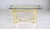 1970's Brass & Glass Console Table, Milo Baughman Attr: Dia For Sale - Image 11 of 13