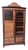 Art Nouveau Cabinet in Walnut, 1900s For Sale