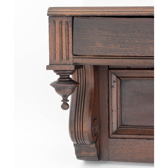 American Empire Style Mahogany Wall Console For Sale In New York - Image 6 of 10