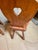 Set of 4 Vintage Alpine Bavarian Heart-Cutout Plank Chairs (Brettstuhl) For Sale - Image 12 of 13