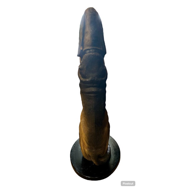 1990s Bombay Sir Hawthorne Hound Dog Butler Serving Tray Table For Sale - Image 4 of 8