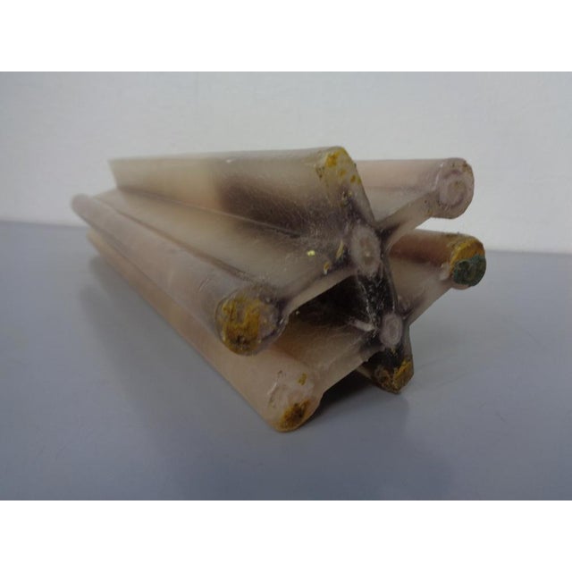 Scandinavien Glass Candleholder, 1960s For Sale - Image 9 of 18