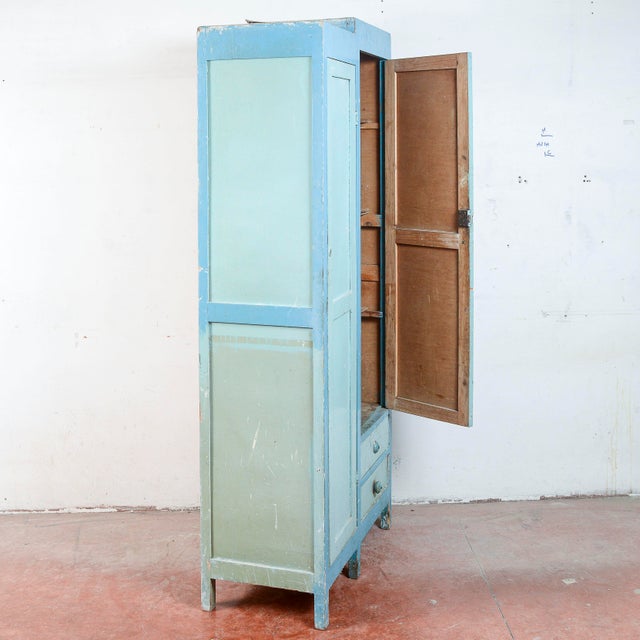 Vintage Painted Kitchen Sideboard, 1950s For Sale - Image 15 of 16