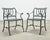 Metal Set of Four Brown Jordan-Style Neoclassical Garden Armchairs For Sale - Image 7 of 18