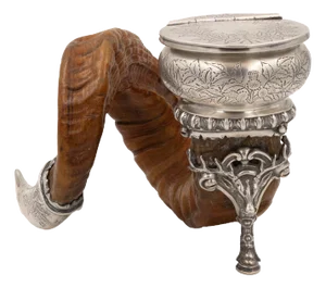 Ram’s Horn Snuff Mull Scottish, Circa 1890