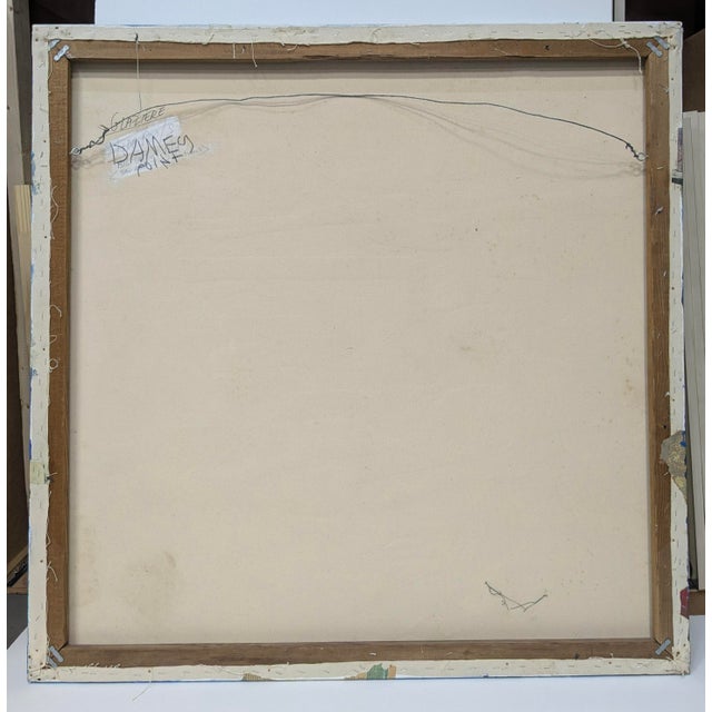 Dames Point Bridge, Abstract Expressionist, Mixed Media on Canvas, Marsha Glazière For Sale - Image 9 of 9