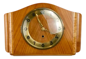 Wall Clock in Beech and Flamed Birch, 1960s