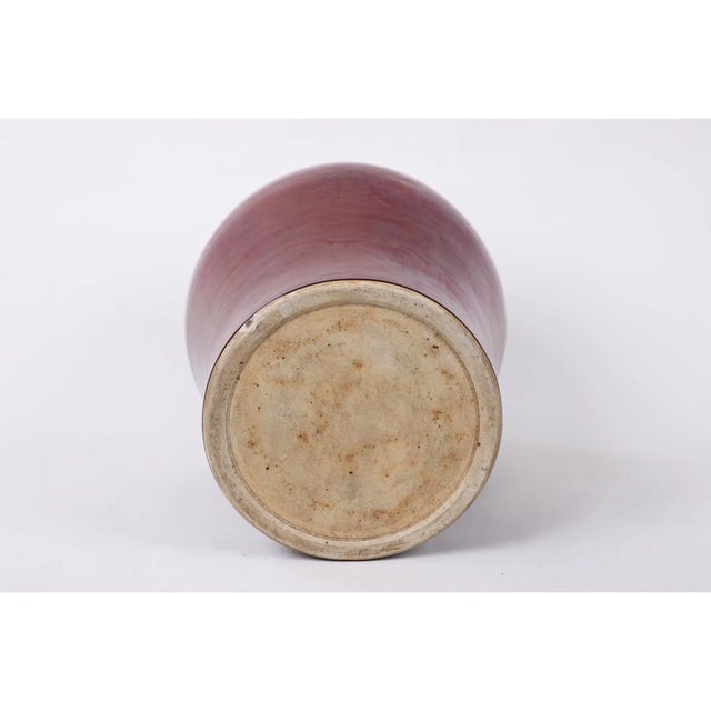 20th-Century Chinese Red-Glazed Vase For Sale - Image 12 of 13