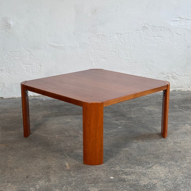 Mid-Century Teak Coffee Table, 1970s For Sale - Image 4 of 9