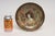 Vintage Folk Art/Tramp Art Tobacciana Cigar Band Decoupage Glass Decorative Bowl For Sale In New York - Image 6 of 15