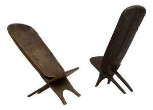 Star Gazer Lounge Chairs, 1940s, Set of 2