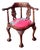 Vintage Claw and Ball Corner Chair For Sale