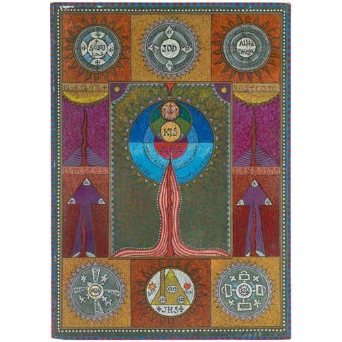 Mino Meno, Prayer 1, 1977, Oil on Plywood For Sale - Image 6 of 6