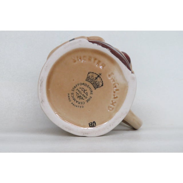 Brown Toby Mug Shorter and Son Old Staffs Staffordshire England Coffee Cup For Sale - Image 8 of 12