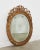 Louis XVI Baroque Style Oval Ribbon Swag Wall Mirror For Sale - Image 4 of 13