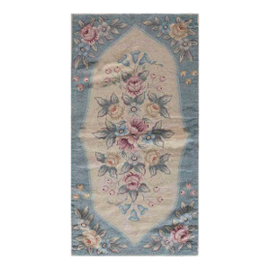 Early 20th Century Canadian Hooked Rug Nova Scotia - Cheticamp