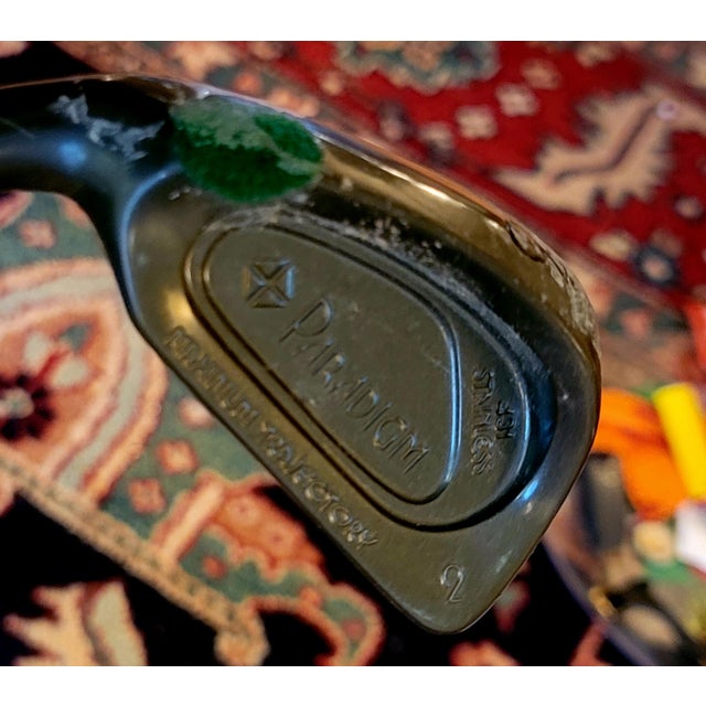 Rare GuildMaster Limited Edition Crocodile Leather & Golf Club Director's Chair For Sale In Charleston - Image 6 of 17
