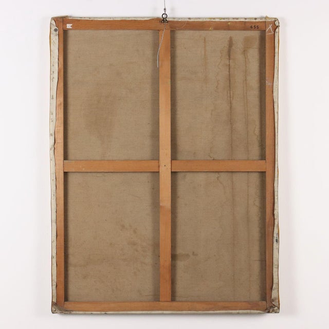 Orazi, Composition, Oil on Canvas For Sale - Image 10 of 11