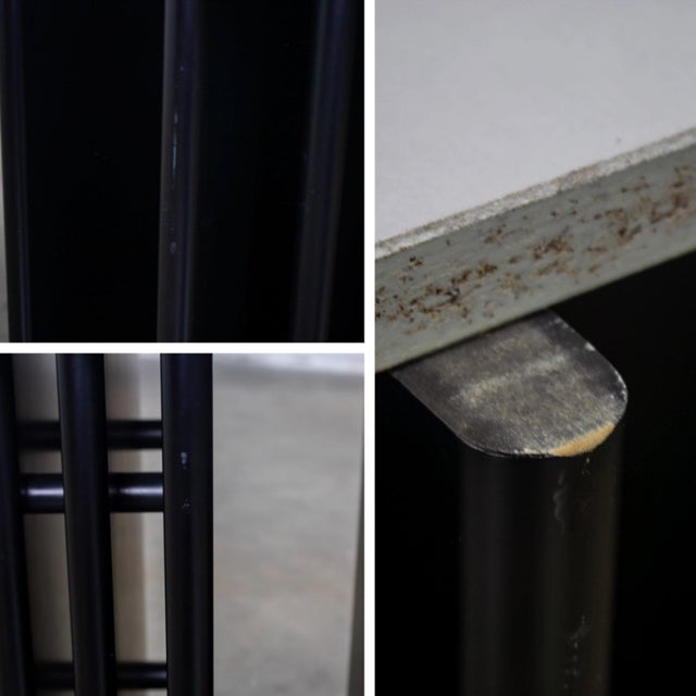 Late 20th Century Scandinavian Post Modern End or Side Table Marble Rectangle Top by Bendixen Designs Made in Denmark For Sale - Image 14 of 18