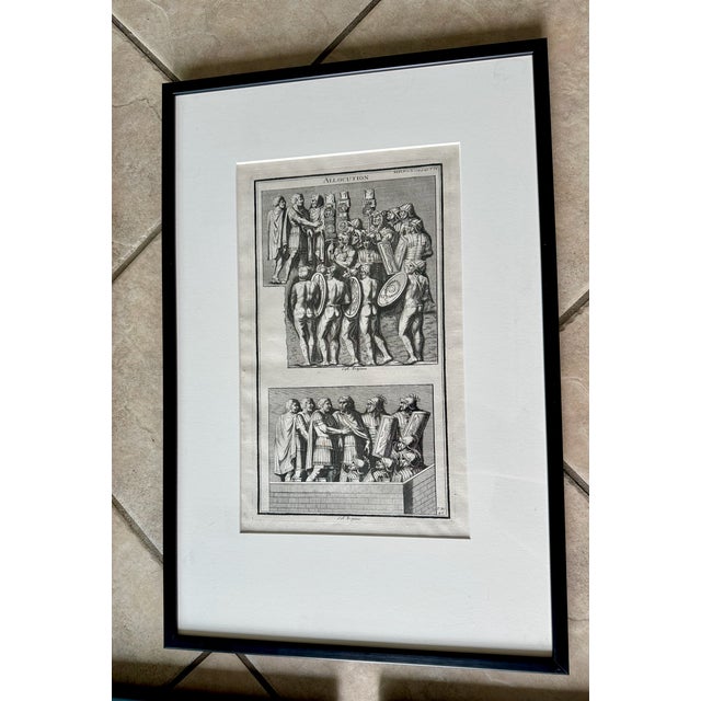 Set 5 18th Century Engravings by Bernard De Montfaucon 1719 For Sale In Palm Springs - Image 6 of 15