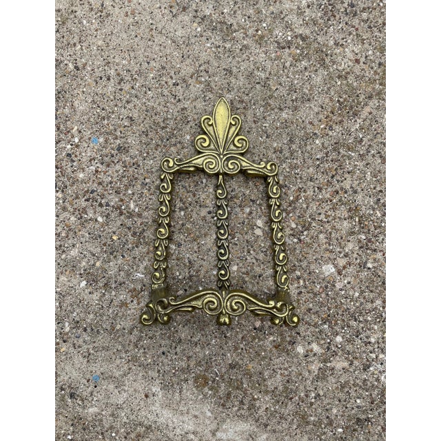 Brass Tripod Book or Photo Stand
