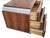 Mid Century Mosaic Brutalist Modern Walnut Dresser by Tobago For Sale - Image 13 of 18