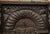 Chocolate 1600s Gothic Hand Carved Oak Wood Cabinet Door Architectural Element For Sale - Image 8 of 8