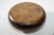 Vintage Asian Red and Black Painted Wooden Round Lidded Box With Metal Ring Handle For Sale - Image 11 of 17