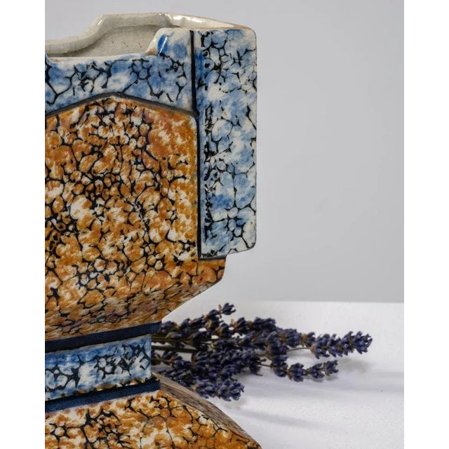 Ceramic 1920s French Ceramic Vase For Sale - Image 7 of 11