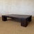 Large Reclaimed Fir Pine Beam XL Coffee Table in Dark Walnut For Sale In Los Angeles - Image 6 of 14