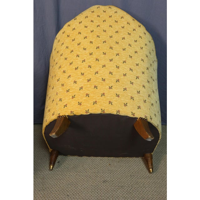 Vintage Armchairs in Velvet, 1950s, Set of 3 For Sale - Image 3 of 13