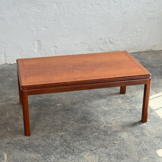 Mid-Century Teak Coffee Table, 1960 For Sale - Image 6 of 8