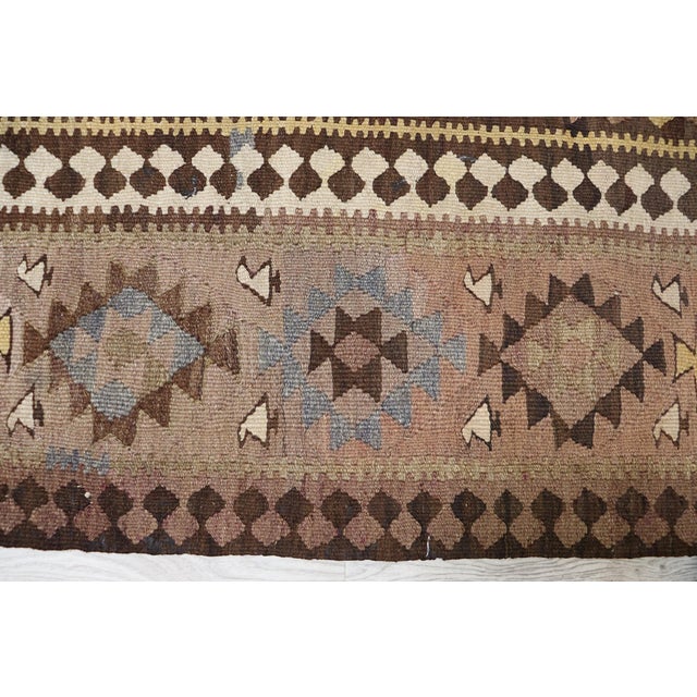 Vintage Caucasian Kilim Rug, 1920s For Sale - Image 10 of 15