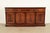 Stickley Georgian Banded Flame Mahogany Sideboard, Credenza, or Bar Cabinet For Sale - Image 14 of 14