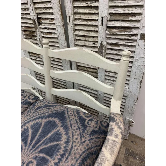 Mid 20th Century Gripsholm Painted Swedish Two Seat Sofa For Sale - Image 7 of 13