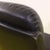 Black Office Chair in Black Faux Leather with Swivel Base and Wheels For Sale - Image 8 of 10
