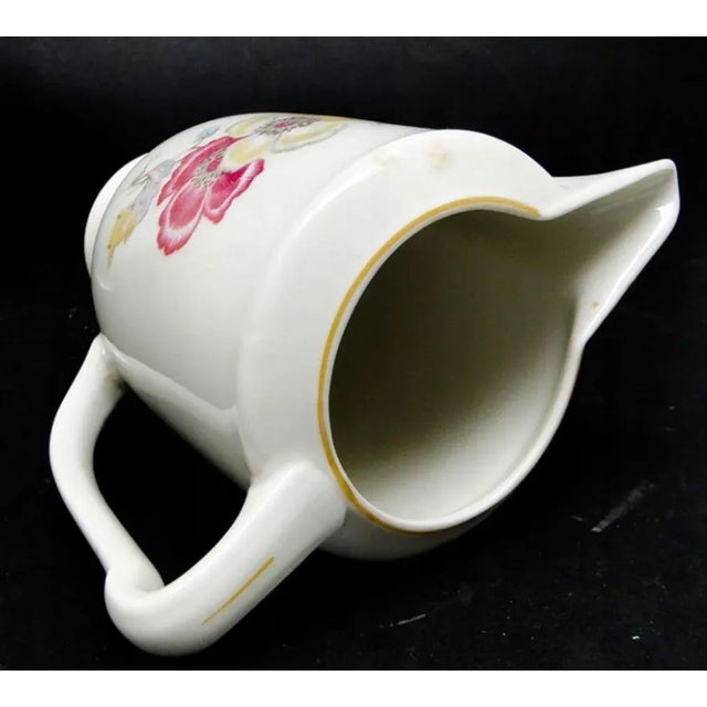 Art Deco Polish Milk Jug by Ćmielów Pottery, 1970s, in Good conditions. Designed 1920 to 1949 This piece has an...