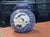 Large earthenware ball vase signed HB Quimper and dating from the 1930s - H=30cm, Diameter=25cm.