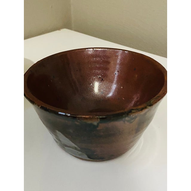 Contemporary 1980s Signed Studio Made Pottery Rubin 2 For Sale - Image 3 of 4