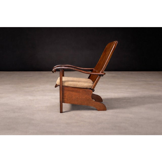 Brazilian Mid-Century Modern Armchair in Bentwood, Cimo, 1950s - Lot 547A For Sale In New York - Image 6 of 14