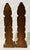 Brown Vintage Raven Hand-Painted Wood Totem Pole Figures- a Pair For Sale - Image 8 of 10