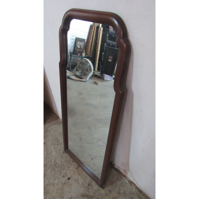 Traditional Henkel Harris Mahogany Designer Mirror Dresser Wall For Sale - Image 3 of 7